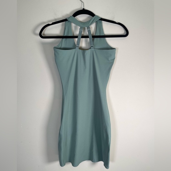 Gymshark x Whitney Simmons Leaf Green Athletic Dress Size XS Shapewear Bodycon - Picture 11 of 15